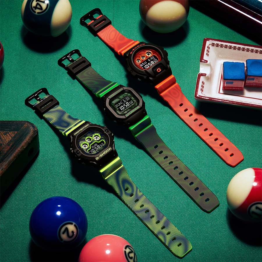 นาฬิกา Casio G-Shock Special color Time Distortion Series รุ่น DW-D5600TD-3 ของแท้ รับประกัน1ปี