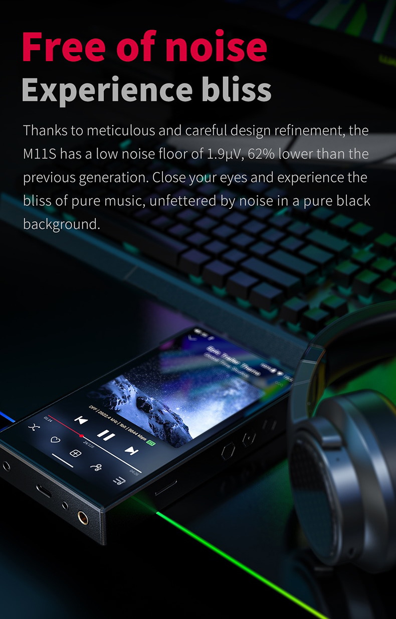 FiiO M11S DAP พกพาระดับเรือธง รองรับ MQA, Hi-Res ประกันศูนย์ไทย