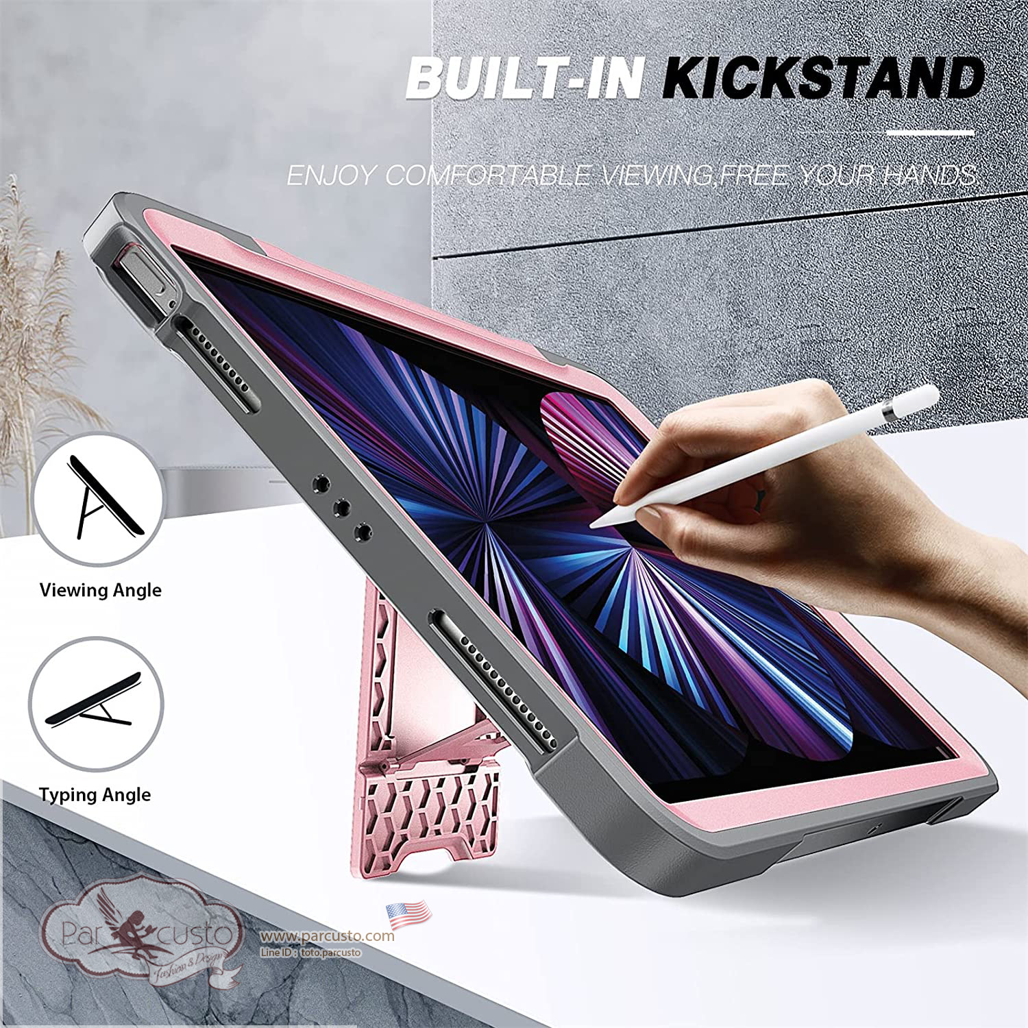 เคสกันกระแทก Apple iPad Pro 11 2021/2020 จาก Ztotop [Pre-order USA]