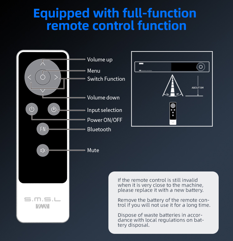 ขาย SMSL VMV D2 USB DAC ตั้งโต๊ะระดับเรือธง รองรับ Hi-Res, MQA, UAT, LDAC