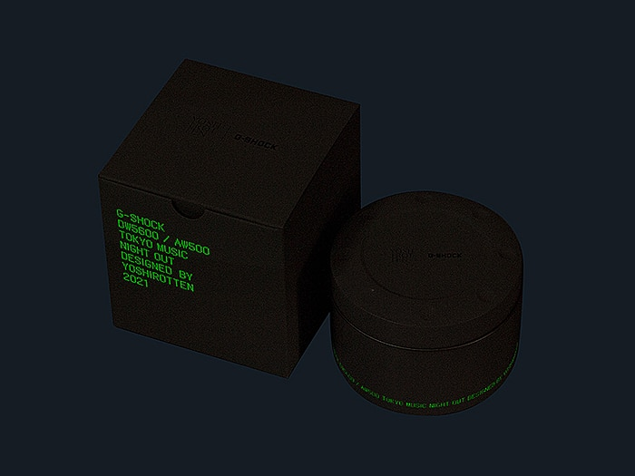 นาฬิกา Casio G-SHOCK Limited Music Night Tokyo series รุ่น AW-500MNT-1A ของแท้ รับประกัน1ปี