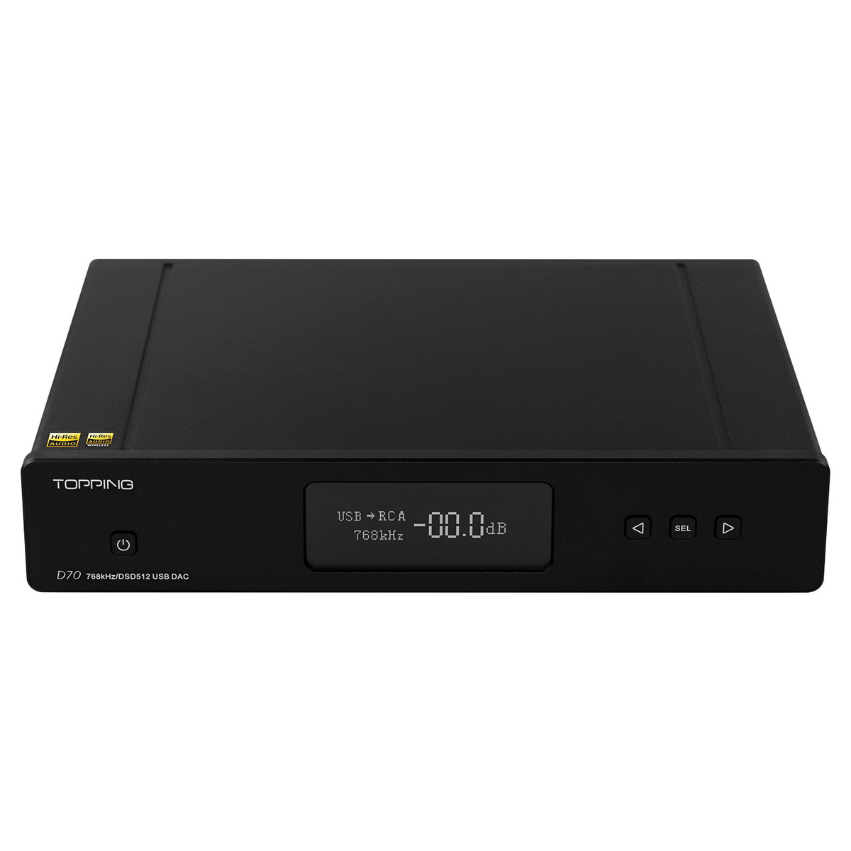 ขาย Topping D70BT Full Balanced DAC รองรับ Bluetooth5.0 , DSD512 Native, 32Bit/768kHz, Remote control