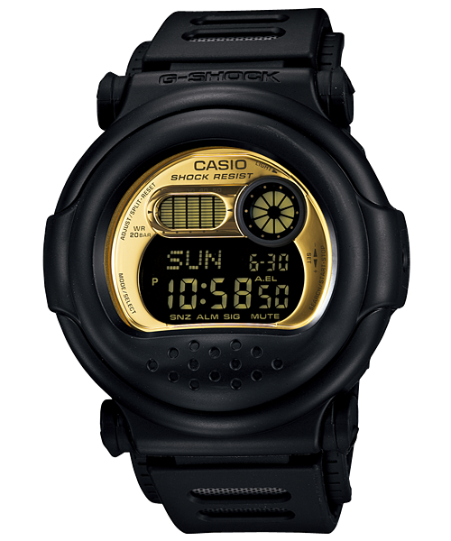 นาฬิกา Casio G-Shock Jason Special Limited Edition รุ่น G-001CB-1D เจสันดำทอง (หายากมาก) ของแท้ รับประกัน1ปี