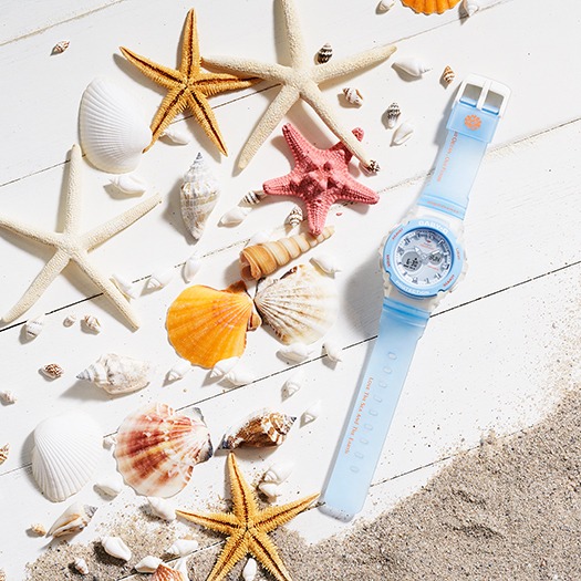 นาฬิกา Casio BABY-G x AQUA PLANET Limited Love the sea and The Earth 2020 รุ่น BGA-270AQ-2A ของแท้ รับประกัน1ปี