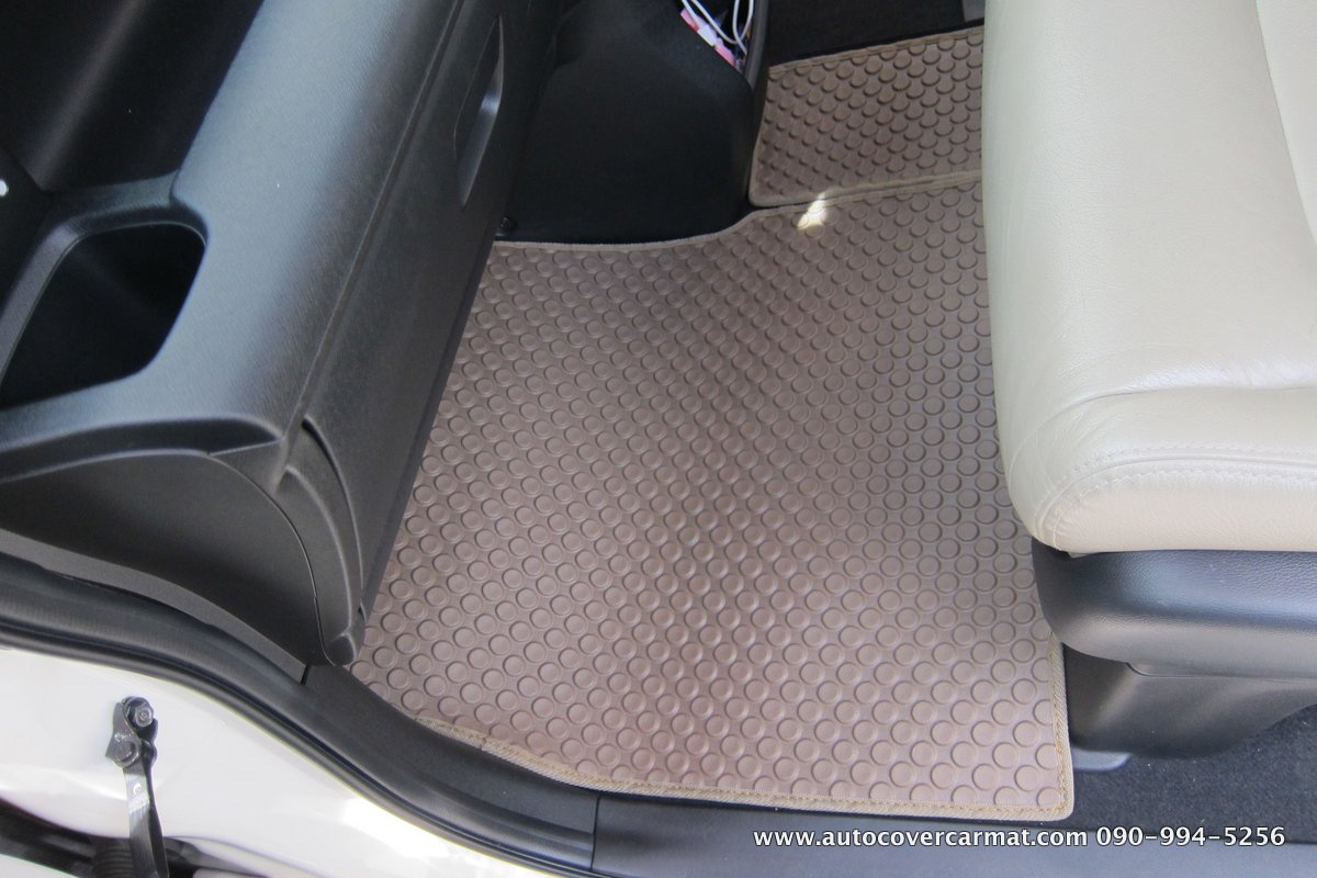 พรมปูพื้นรถยนต์ พรมกระดุม รถ HONDA STEPWAGON ชุดเต็มคันรวมท้าย จำนวน 7 ชิ้น