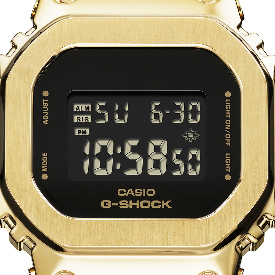 นาฬิกา Casio G-Shock มินิ S-Series GM-S5600 series รุ่น GM-S5600GB-1 ของแท้ รับประกัน1ปี