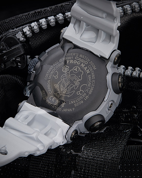 นาฬิกา Casio G-Shock มนุษย์กบ FROGMAN ANALOG ROYAL NAVY รุ่น GWF-A1000RN-8A "Made in Japan" ของแท้ รับประกัน1ปี