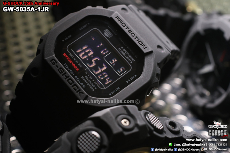 นาฬิกา Casio G-Shock 35th Anniversary Limited Edition BIG BANG BLACK series รุ่น GW-5035A-1 Made in Japan (ไม่มีขายในประเทศไทย) ของแท้ รับประกัน1ปี (นำเข้า Japan)