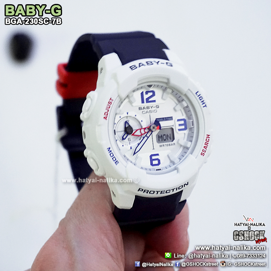 นาฬิกา Casio Baby-G BGA-230SC Sweet Pastel Colors series รุ่น BGA-230SC-7B ของแท้ รับประกัน1ปี
