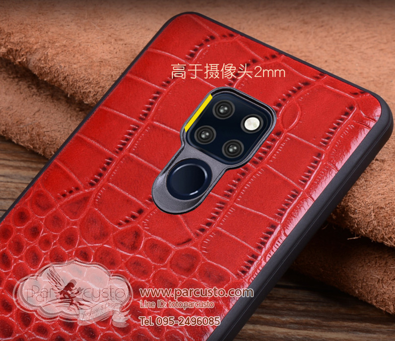 เคสหนังวัว Huawei Mate 20, Mate 20 PROและ Mate 20x (กรุณาระบุ) [แบบปิดแค่หลัง] จาก Wobiloo [Pre-order]