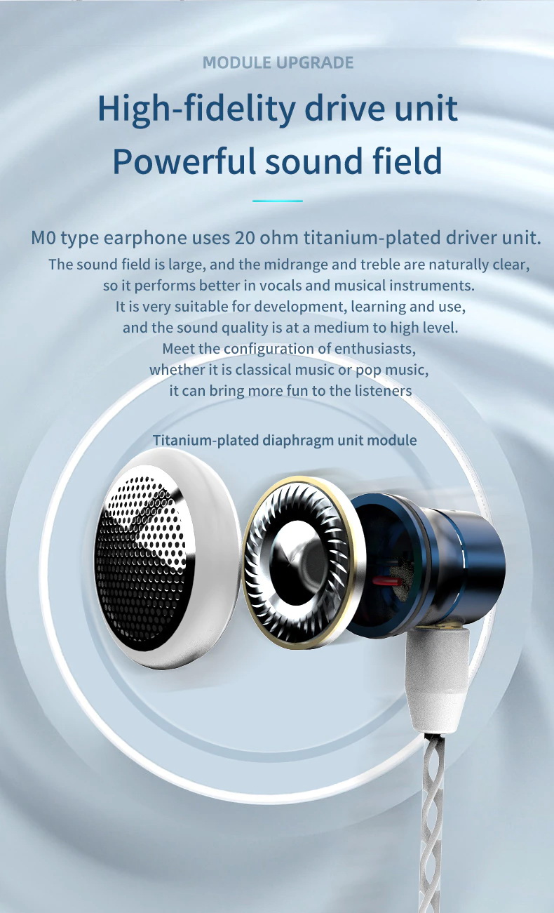 ขาย SMABAT M0 หูฟังเอียบัด พร้อมลูกเล่นถอดอัพเกรด Driver ได้ไม่ต้องบัดกรี