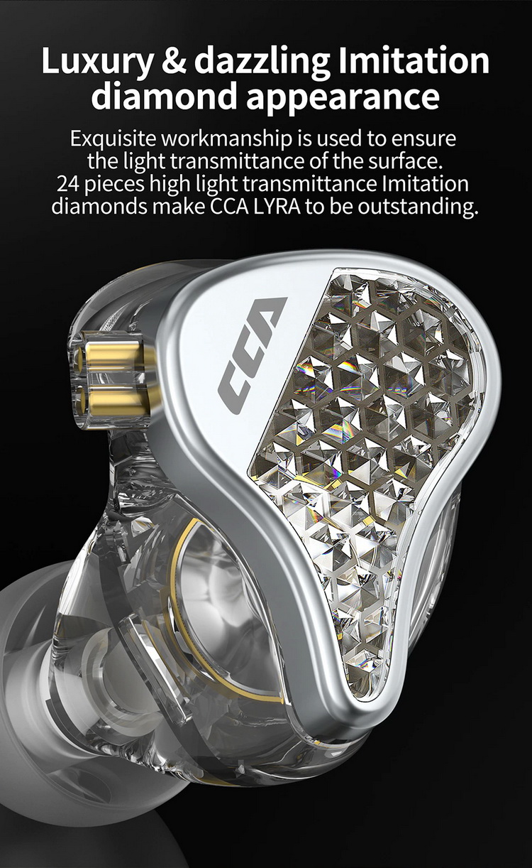 ขาย CCA LYRA หูฟัง IEM ไดรเวอร์ Dynamic เสียงดี ประกันศูนย์ไทย