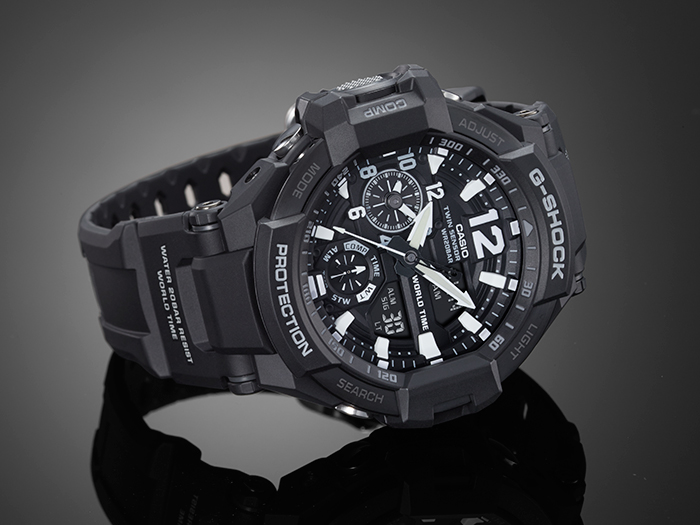 นาฬิกา คาสิโอ Casio G-SHOCK นักบิน GRAVITYMASTER รุ่น GA-1100-1A