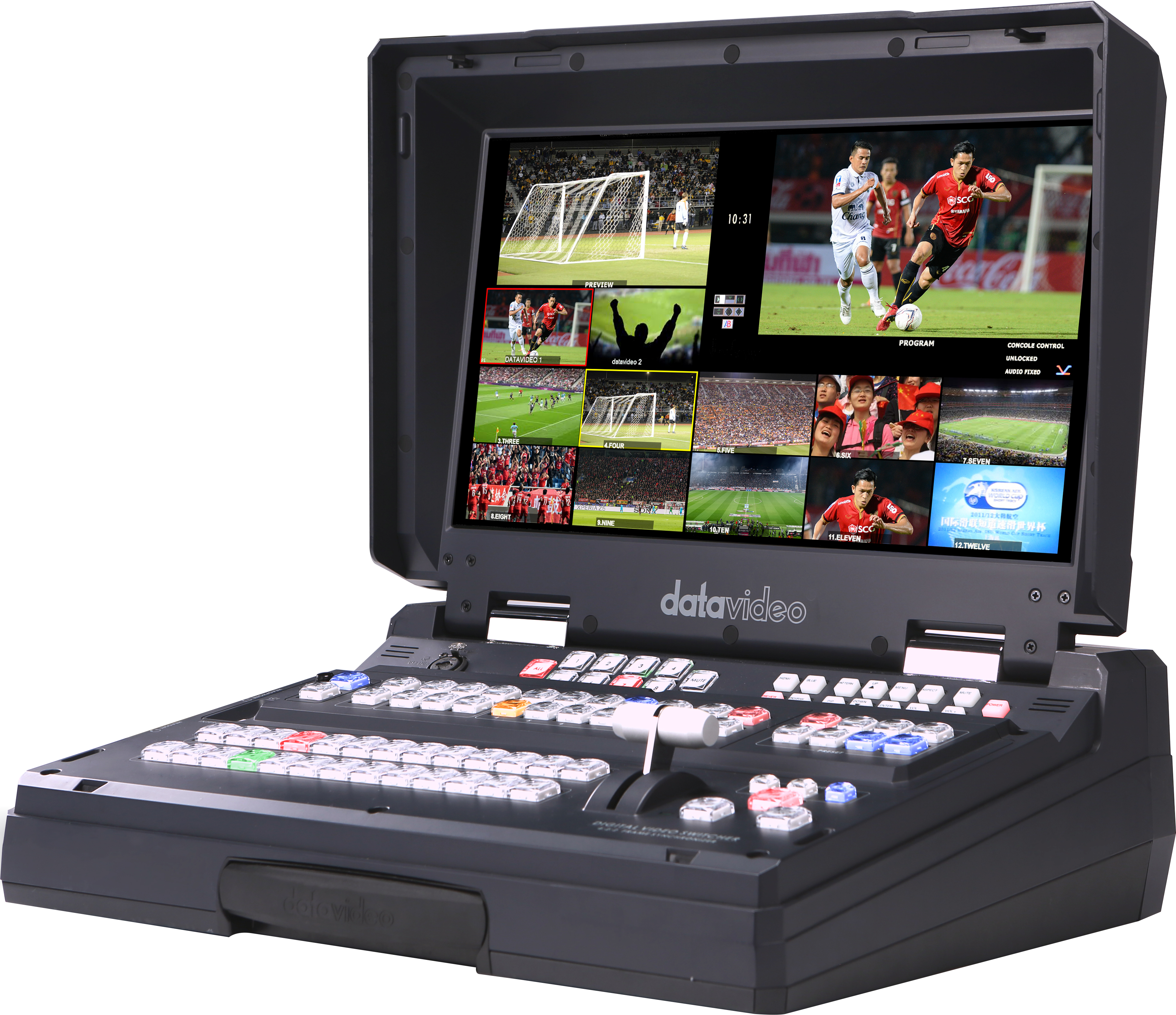 Data Video HS-2850-12 HD/SD 12-Channel Portable Video Studioราคาพิเศษ#coremedia-tv