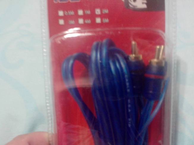 ขายสายสัญญาณ RCA TO RCA (ขาวแดง - ขาวแดง) PREMIUM อย่างดีสำหรับต่อเครื่องเสียง ทีวี ยาว 1เมตร