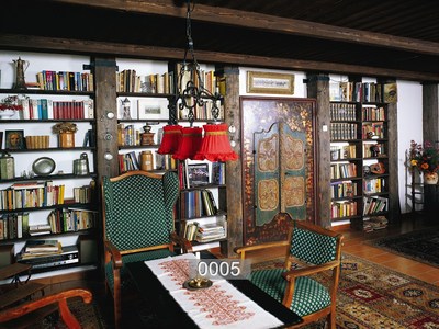 ฉากสำหรับถ่ายรูปหรือ Live สีสวยสด รูปชั้นวางของชั้นหนังสือ #01 ขนาด 2x1.5m [หมด]