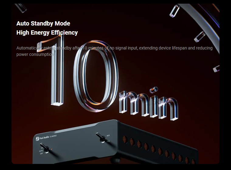 Fosi Audio V3 Mono Amplifier ตั้งโต๊ะ Class D ชิป TI TPA3255 ทรงพลัง เปลี่ยน OpAmp ได้ ประกันศูนย์ไทย