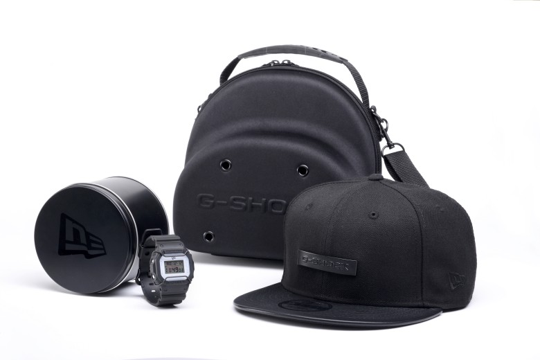 นาฬิกา Casio G-SHOCK X New Era "Urban Tough" 2017 Limited Edition Full SET รุ่น DW-5600NEWERA-1 with Cap and Bag (ไม่มีขายในไทย) ของแท้ รับประกัน1ปี