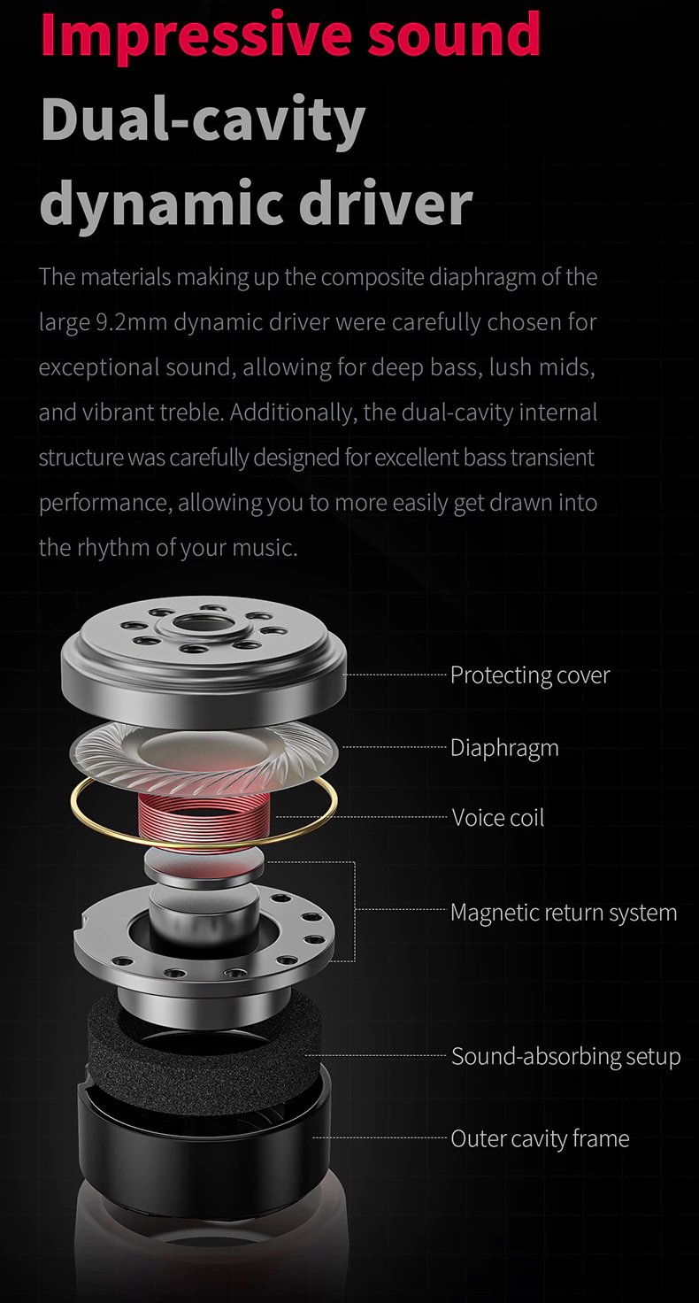 FiiO JD3 หูฟัง 1 ไดรเวอร์ Dynamic พร้อมไมค์ บอดี้แสตนเลส