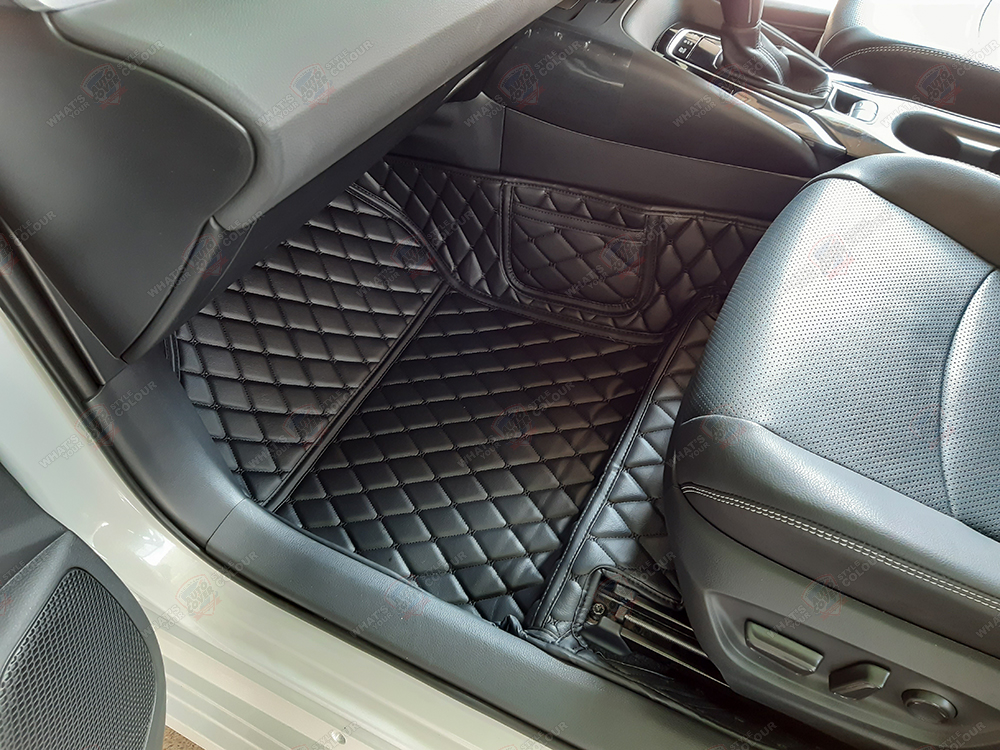 พรมปูพื้นรถยนต์ 6D รถ TOYOTA ALL NEW ALTIS ปี 2019-2023 พรมรถยนต์ชุดภายในห้องโดยสาร จำนวน 3 ชิ้น