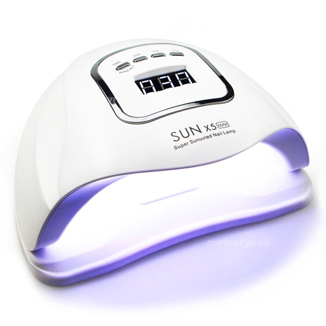 เครื่องอบเจล LED SUNX5 Max สีขาว 80w.