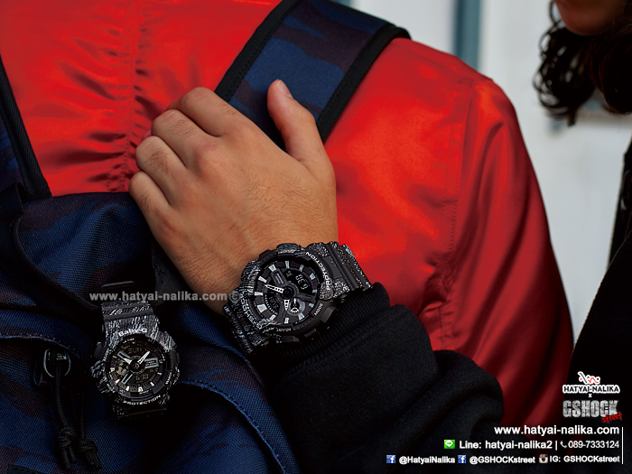 นาฬิกา Casio G-Shock GA-110TX Textile pattern series รุ่น GA-110TX-1A ของแท้ รับประกัน1ปี