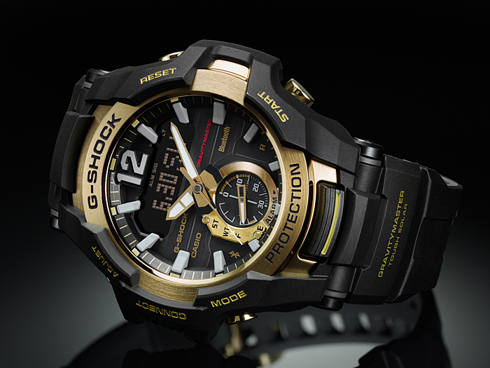 นาฬิกา Casio G-Shock นักบิน GRAVITYMASTER BLUETOOTH รุ่น GR-B100GB-1A ของแท้ รับประกัน1ปี
