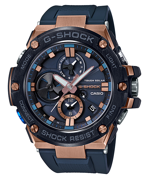 นาฬิกา Casio G-Shock G-STEEL Transformer wtih Blutooth GST-B100 series รุ่น GST-B100G-2A ของแท้ รับประกัน1ปี