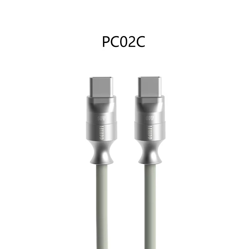 DD PC02C สายชาร์จและส่งข้อมูลความเร็วสูง แบบ TypeC to TypeC ประกันศูนย์ไทย