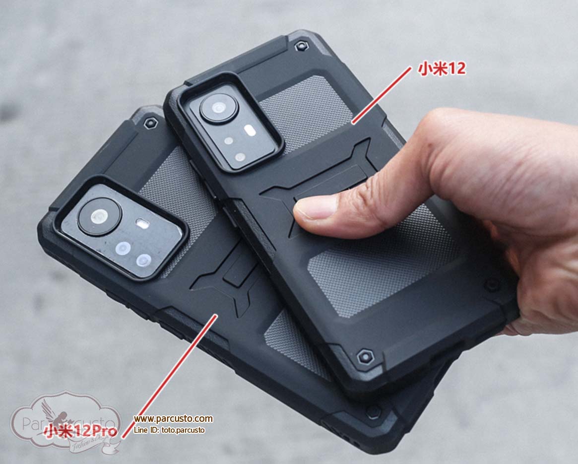 เคสกันกระแทกXiaomi 12/12S และ 12 Pro/12S PRO (ต้องระบุรุ่น) จาก Fat Bear [Pre-order]