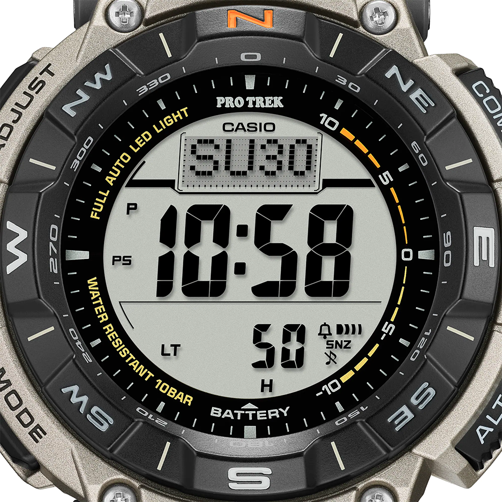 นาฬิกา คาสิโอ Casio PRO TREK PRG-340 Series รุ่น PRG-340T-7 ของแท้ รับประกัน1ปี