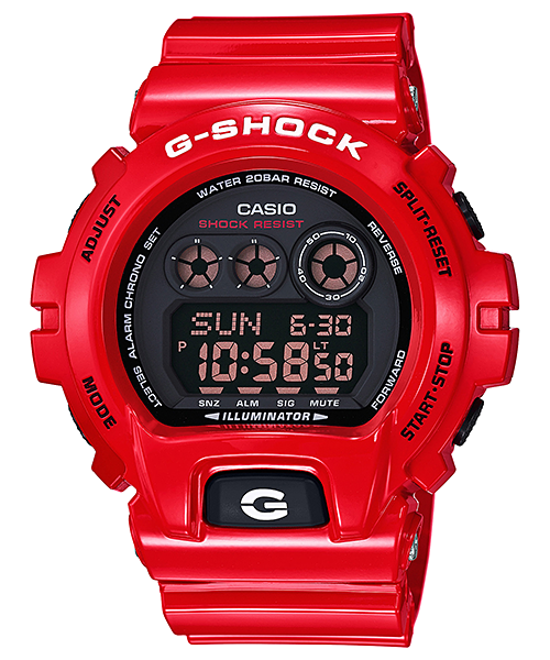นาฬิกา Casio G-Shock Limited model Solid Red RD series รุ่น GD-X6900RD-4 "DUCATI" ของแท้ รับประกัน 1 ปี (หายากมากๆ)