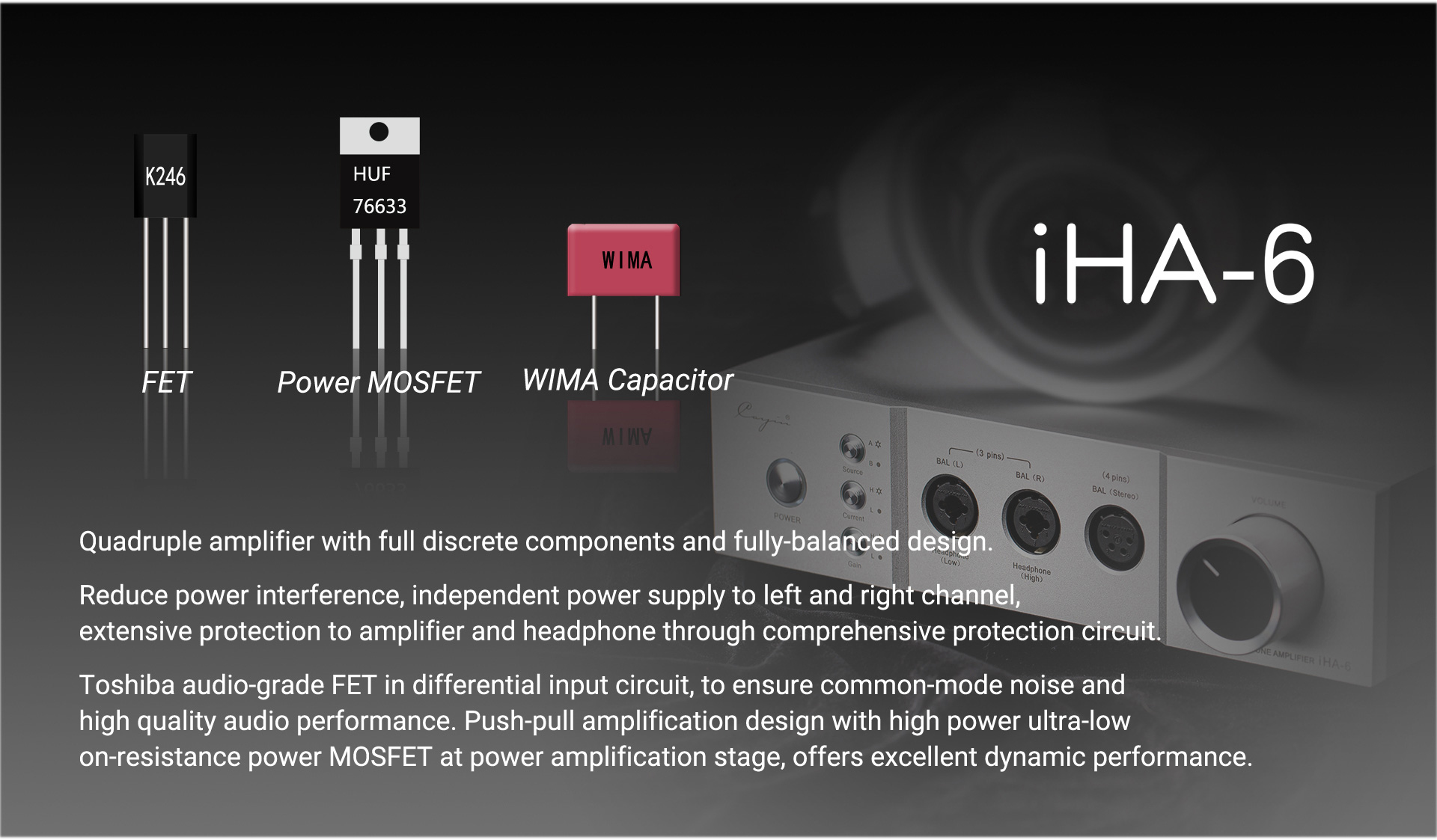 ขาย Cayin IHA-6 แอมป์หูฟังกำลังขับสูง ประกันศูนย์ไทย