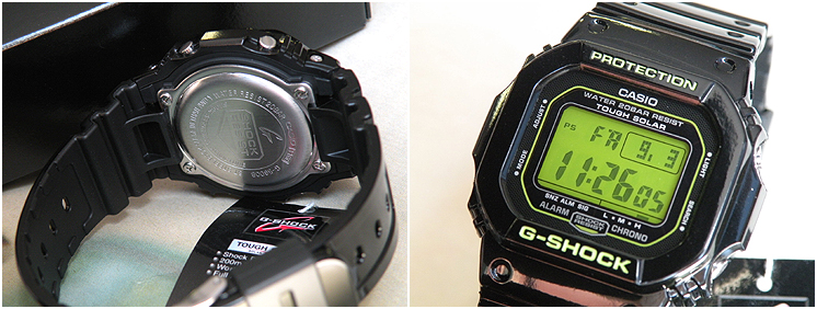 นาฬิกา คาสิโอ Casio G-Shock Solar Powered รุ่น G-5600B-1 rare item (หายากมาก)