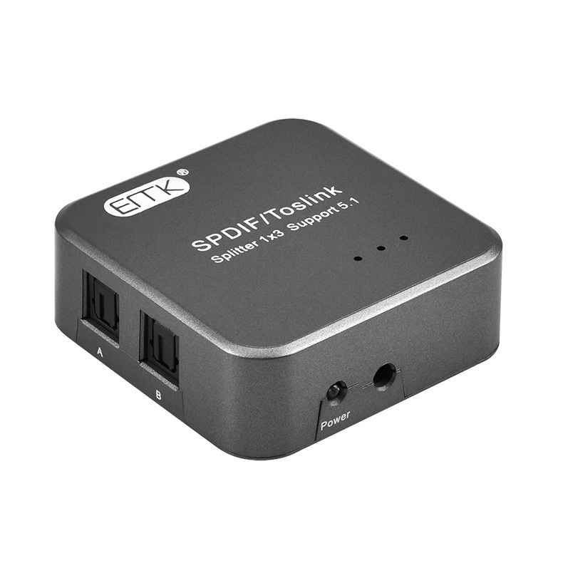 ขาย ERTK Optical Splitter แบบเข้า 1 ออก 3 หัว รองรับ 5.1