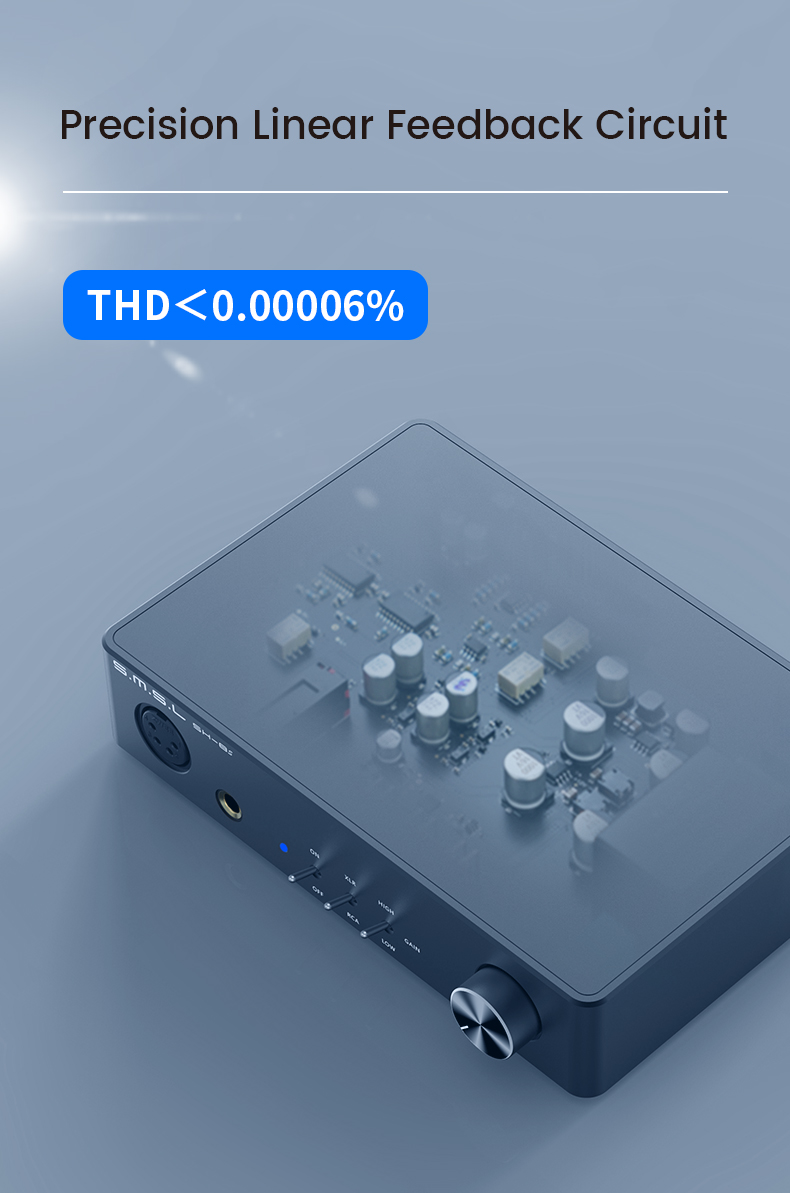 ขาย SMSL SH-8S แอมป์ตั้งโต๊ะรองรับ Hi-Res ประกันศูนย์ไทย