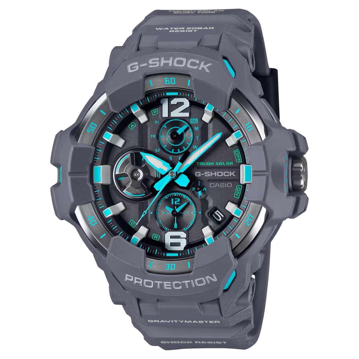 นาฬิกา Casio G-SHOCK นักบิน GRAVITYMASTER BLUETOOTH GR-B300 series รุ่น GR-B300-8A2 ของแท้ รับประกัน1ปี