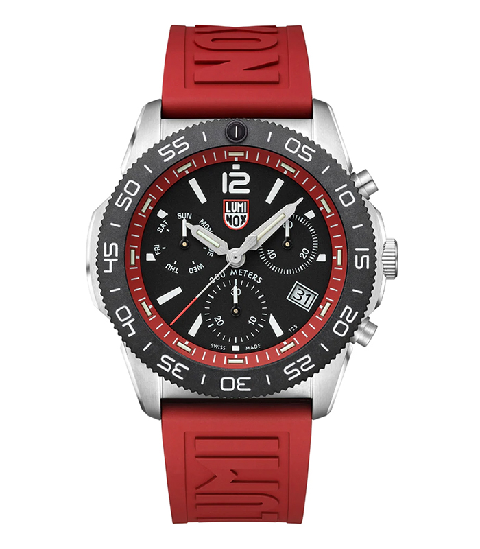นาฬิกา Luminox PACIFIC DIVER CHRONOGRAPH 3140 SERIES รุ่น XS.3155 สีแดง