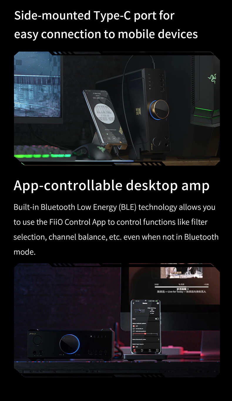 FiiO K9 PRO DAC/AMP ตั้งโต๊ะ เรือธง DAC ESS ES9038PRO x2, AMP THX AAA 788+ รองรับ MQA, LDAC, Dual Hi-Res ประกันศูนย์ไทย