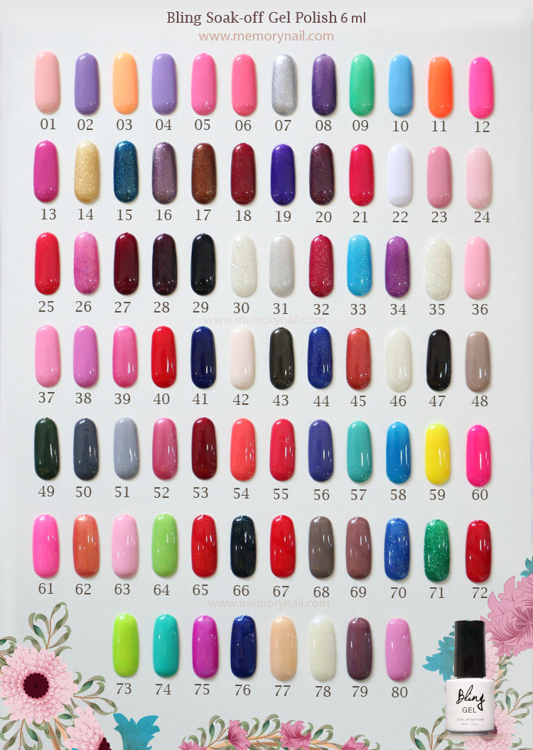 สีทาเล็บเจล Bling,สีทาเล็บเจล,เล็บเจล,สีเจล,สีทาเล็บ
