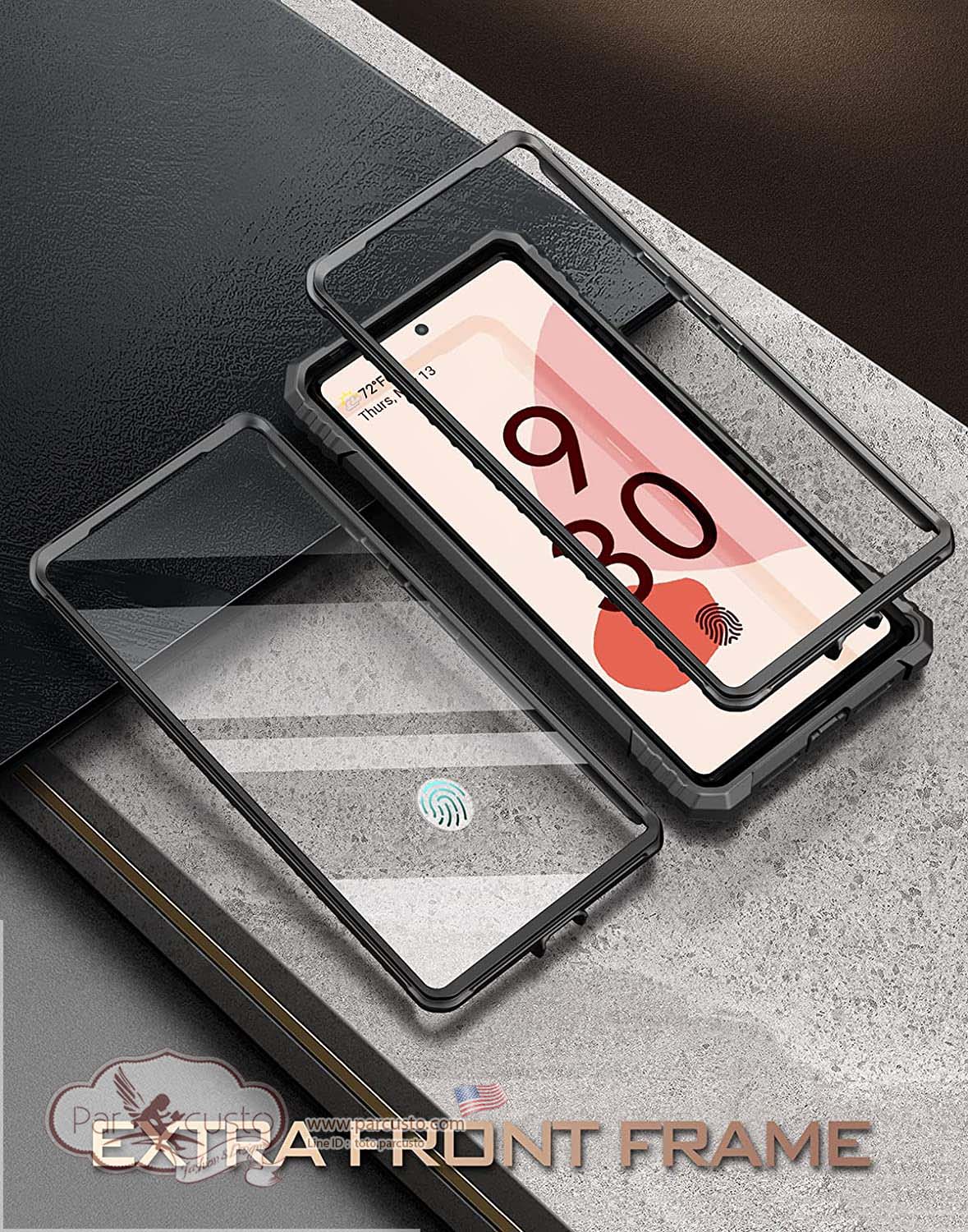 เคสกันกระแทก Google Pixel 6 Pro [Revolution] จาก Poetic (Pre-order USA)