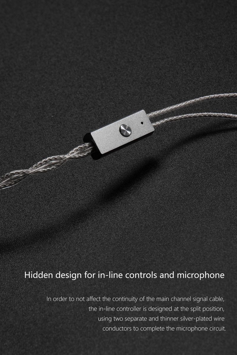 DD M120A สายอัพเกรดหูฟัง Litz OCC หุ้มฉนวน Litz OFC ชุบเงิน ประกันศูนย์ไทย