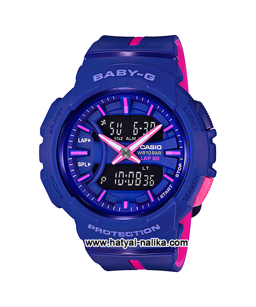 นาฬิกา Casio Baby-G for Running BGA-240L Love to Run series รุ่น BGA-240L-2A1 ของแท้ รับประกัน1ปี