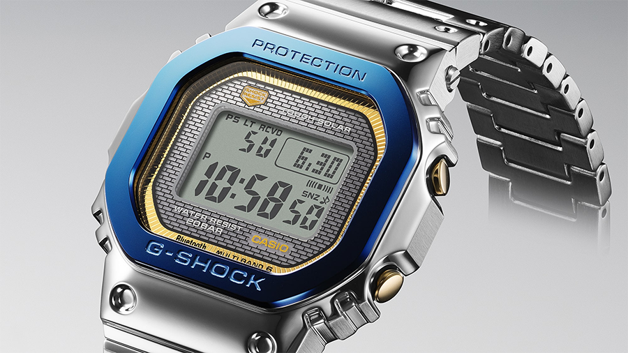 นาฬิกา Casio G-SHOCK 50th Anniversary รุ่น GMW-B5000SS-2 “Made in Japan” ของแท้ รับประกัน1ปี