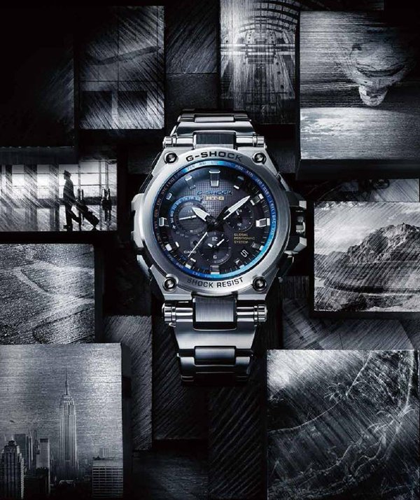 นาฬิกา Casio G-SHOCK Premium model MT-G series GPS Hybrid WaveCeptor รุ่น MTG-G1000D-1A2 "Made in Japan" ของแท้ รับประกัน1ปี