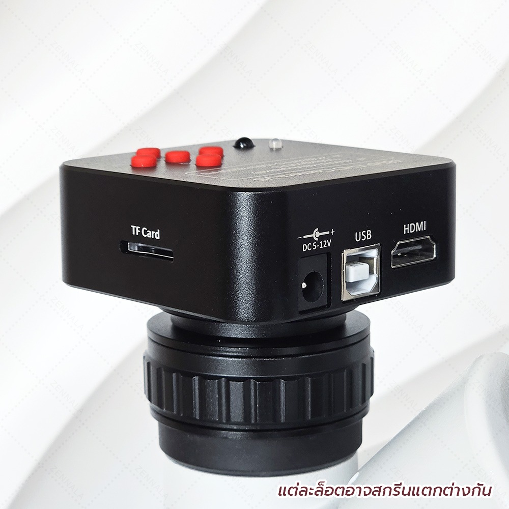 กล้องจุลทรรศน์ SANQTID trinocular stereo 7-45x รุ่น 48MP FULL HD รุ่น ZST-45-HD