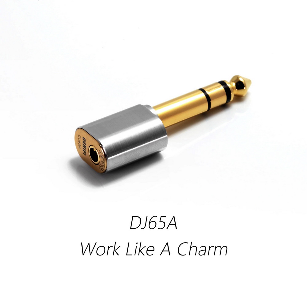 ขาย DD DJ65A แจ็คแปลง 3.5mm เป็น 6.35mm สำหรับ ชุดตั้งโต๊ะ/เครื่องเสียง