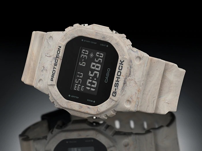 นาฬิกา Casio G-SHOCK Special Color UTILITY WAVY MARBLE series รุ่น DW-5600WM-5 ของแท้ รับประกัน1ปี