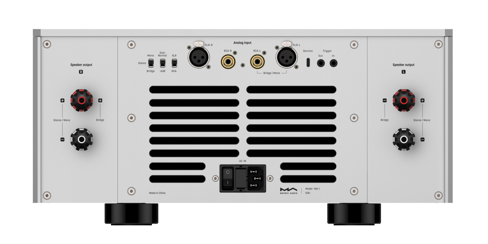 [PreOrder] Matrix AudioMA-1 เพาเวอร์แอมป์ คลาส AB ประสิทธิภาพสูง ประกันศูนย์ไทย