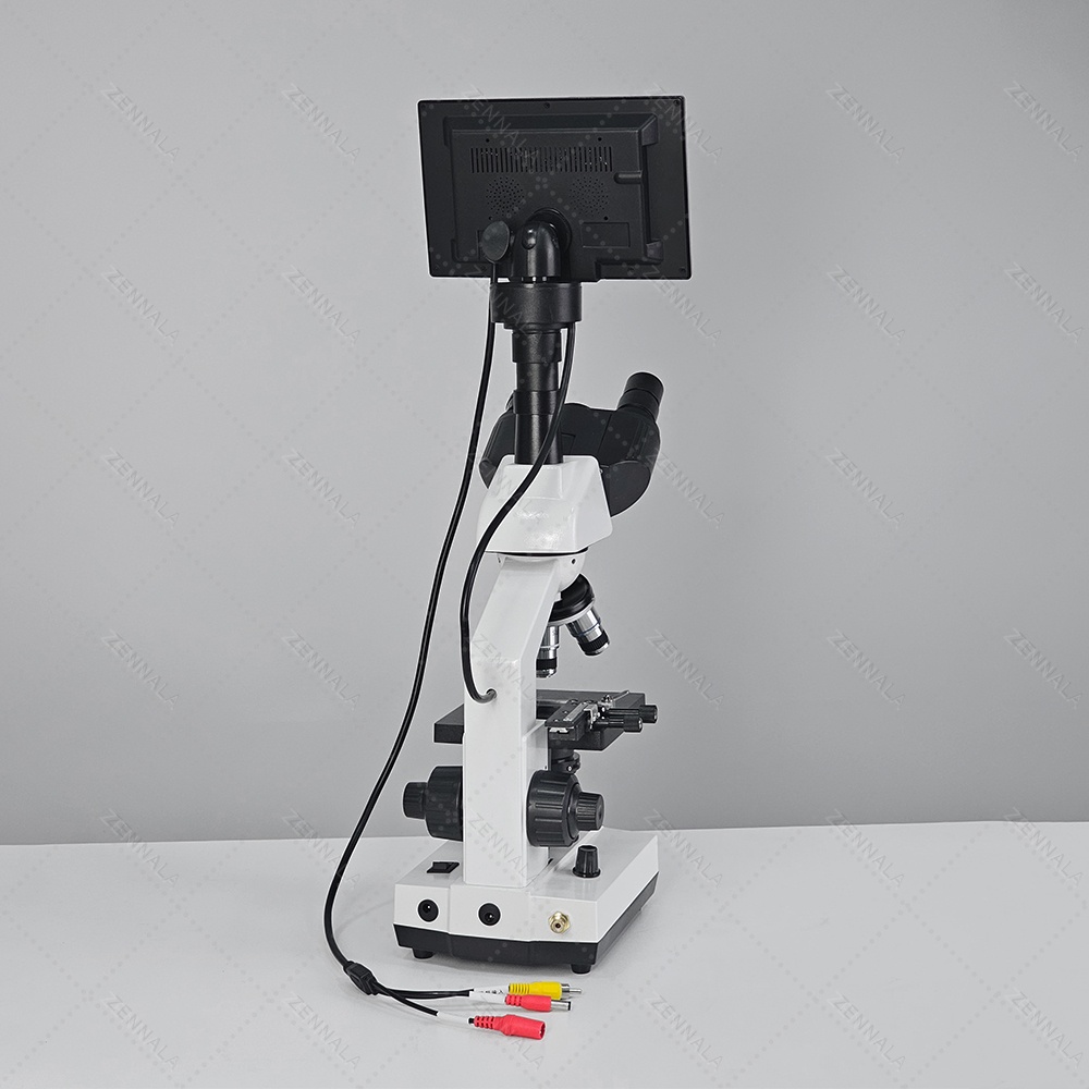 กล้องจุลทรรศน์ 2 ตา 1600x พร้อมจอ 7 นิ้ว รุ่น BX16-7T